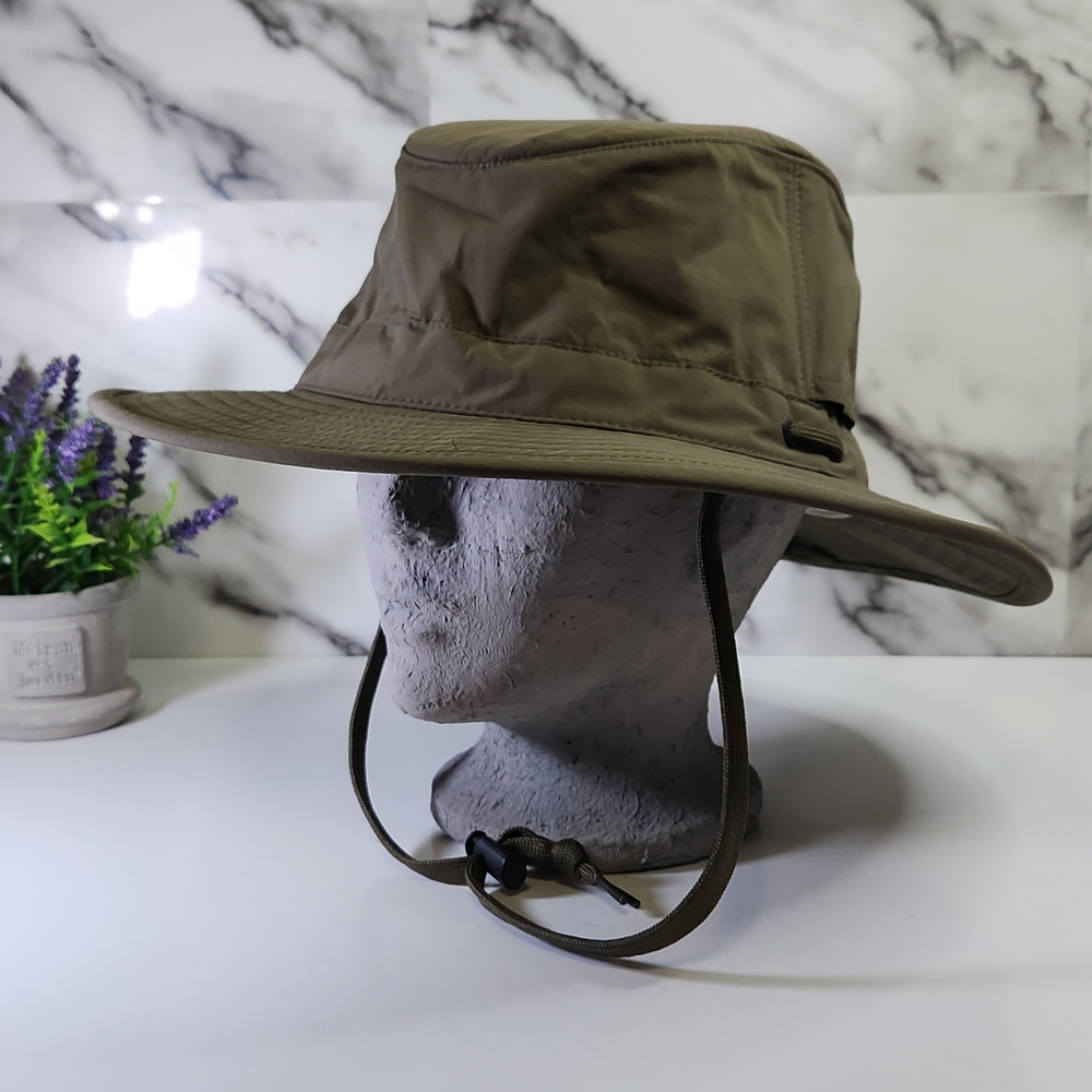 Tilley Hat. Men's Outdoor Wide Brim Sun Hat - Olive - Picture 3 of 9